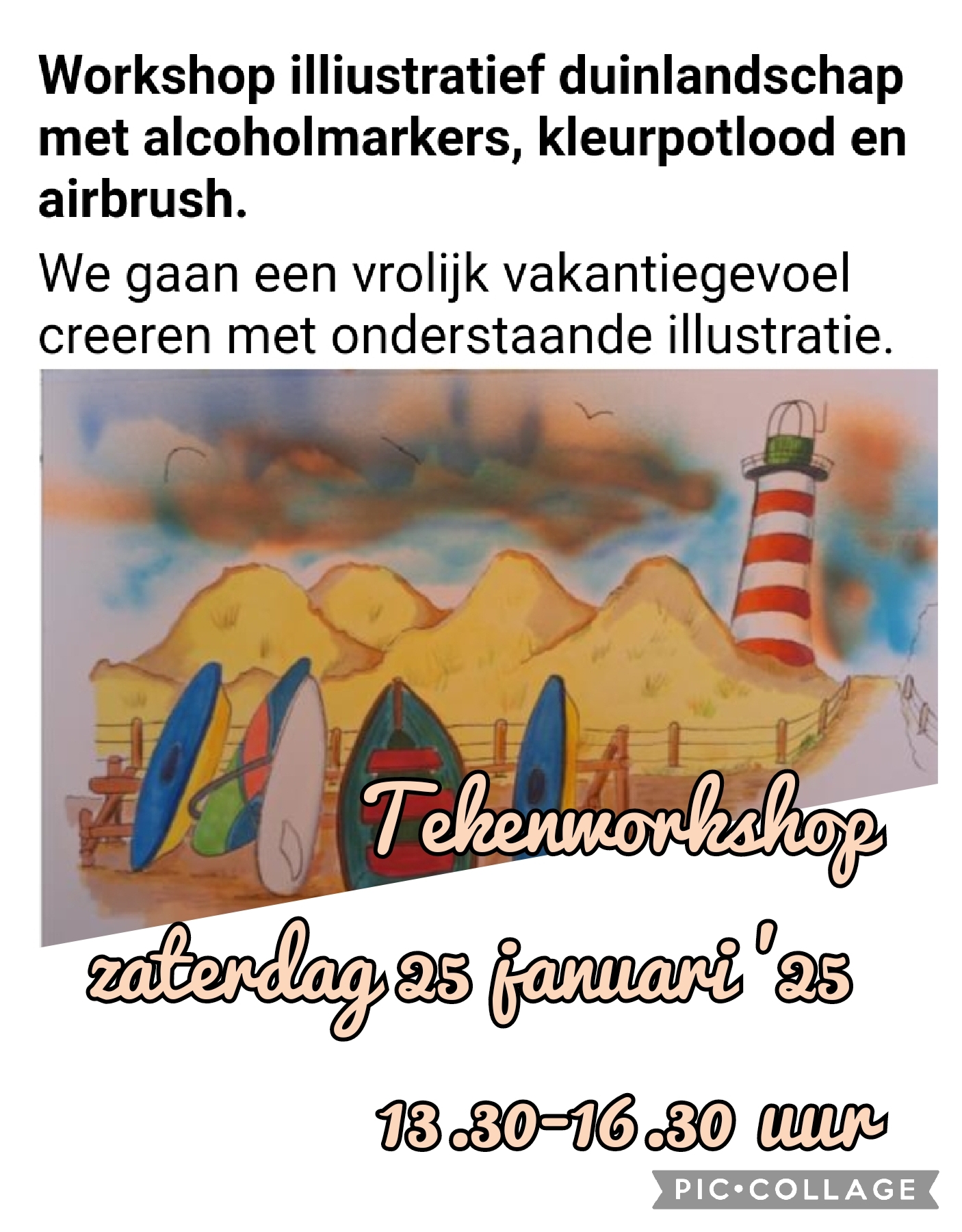 Tekenworkshop met Richard Stoeten